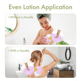 AmazerBath 6 PCS Lotion Applicator Replacement Pads, Back Sunscreen Applicator for Kids, Elderly, Women, Apply Cream Medicine Skin Cream Moisturizer Sunscreen Tanner, Handle Not Included, Colorful