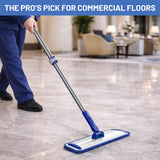 Microfiber Flat Mop for Hardwood Floors Cleaning with 55" Adjustable Handle