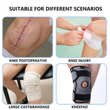 Divvsck Waterproof Knee Cast Cover for Shower,Watertight Cast Bag Covers- Shower Protector for Knee Replacement Surgery, Wound, Burns Reusable