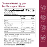 Bariatric Advantage Calcium Citrate Chewy Bites 500 mg - Highly Absorbable & Digestible - Vitamin D3 - Easily Chewable Calcium Supplement - Pineapple Mango - 90 Count
