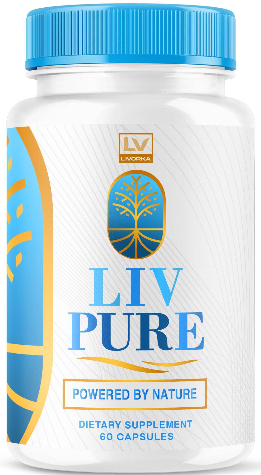 Livpure - Livpure Capsules, Official Liv Pure Liver Supplements Advanced for Overall Health & Wellness, All Natural Formula Liv Pure Pills Reviews, 60 Capsules for 1 Month
