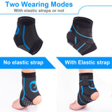 Nvorliy AquaFlex Pro Ankle Brace, Compression Ankle Sleeve for Swimming, Aquatic, Sailing, Scuba Diving, Surfing, Paddle Boarding, Kayaking & Injury Recovery – Supports Women & Men