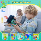 Kids Camera Instant Print, CAMCLID 2.4 Inch Screen Camera for Kids Dinosaur Children Digital Camera with 32GB Card & 3 Rolls Paper, Christmas Birthday Gift Toys for Boys Girls 3-12 Age (Green)