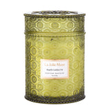 LA JOLIE MUSE Christmas Candles, Starlit Golden Fir Candle – Pine, Cedarwood, Fir Balsam | 19 oz Large Wooden Wick Candle | Natural Soy Wax | 90 Hours Clean Burn | Gift-Ready for Hosts & Gatherings