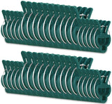 Yinghezu 120 Pcs Plant Support Clips,Tomato Plant Clips 2 Sizes in one Pack