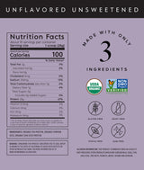 Truvani Vegan Pea Protein Powder | Unflavored | 20g Organic Plant Based Protein | 10 Servings | Keto | Gluten & Dairy Free | Low Carb | No Added Sugar