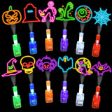 YBSOP Halloween Party Favors for Kids, 36pcs Finger Lights for Halloween Goodie Bag Fillers Basket Treats Toys for Girls Boys Kids Classroom Rewards