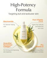 SU:M Micro-Active Calming Ampoule (0.5 fl oz) - Soothing Serum for Redness & Uneven Skin Texture, Provides Quick Relief for Sensitive Skin, Herbal Scent, Korean Skin Care