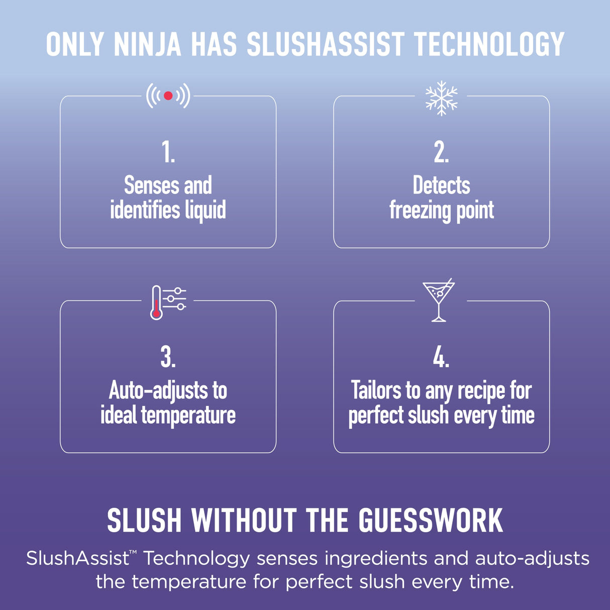 Ninja SLUSHi Max XXL Smart Frozen Drink Maker | Top Performance & Smart Technology, Party-Size 150oz Capacity, No Ice Needed, 6 Programs, Ideal Temp & Texture up to 12 hours | Blue FS605SG