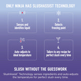 Ninja SLUSHi Max XXL Smart Frozen Drink Maker | Top Performance & Smart Technology, Party-Size 150oz Capacity, No Ice Needed, 6 Programs, Ideal Temp & Texture up to 12 hours | Blue FS605SG