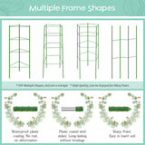 Legigo 2-Pack Tomato Cage for Garden Plant Support- Up to 63inch Garden Stakes Tomato Cage, Tomato Trellis for Potted Plants, Tomato Cages Plant Stakes for Climbing Vegetables Plants Flowers