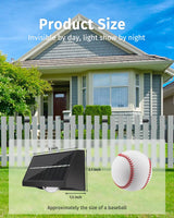 Solar Fence Lights Outdoor Waterproof High Brightness LED Spot Lens Deck Lights 7 Mode Warm & Cool White RGB Solar Powered Wall Light Decor for Christmas Outside Patio Step Backyard Rail - 12 Pack