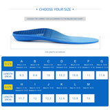 Plantar Fasciitis Feet Insoles Arch Supports Orthotics Inserts Relieve Flat Feet, High Arch (Mens 13-13 1/2)