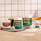 Bulletproof Greens Packets, 15 Count, Daily Greens Powder with Superfoods and Nootropics, Full Serving of Vegetables, Essential Nutrients