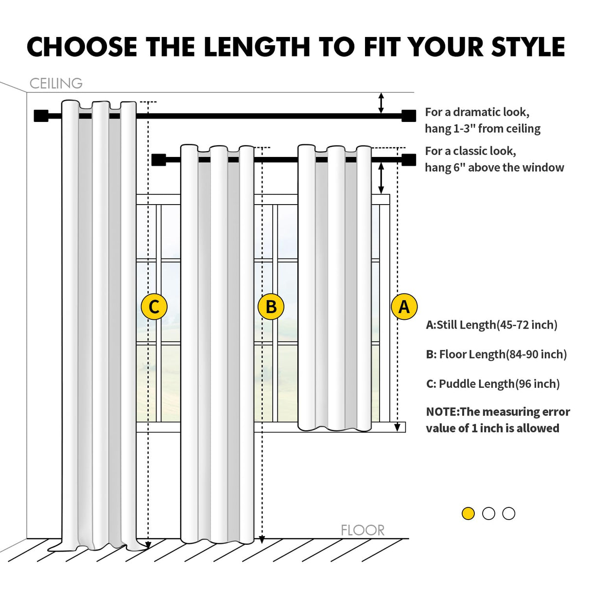 MIULEE Hunter Green Blackout Curtains for Bedroom Living Room 63 Inches Long 2 Panels, Thermal Insulated Room Darkening Drapes Solid Grommet Noise Reduction Emerald Green Christmas Curtains 40x63 Inch