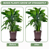 12 Pack Plant Support Stake Peony Cages, 16 Inch Peony Supports for Outdoor Plants, with 15 Pcs Plant Labels, 20 Pcs Plant Clips, 7ft Plant Ties