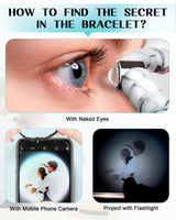 SUPHELPU Custom Bracelets with Picture Inside, Personalized Photo Bracelet Projection, Personalized Gifts for Memorial Mom Mothers Day, Women's Italian Style Charm Bracelets
