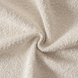 MIULEE 20x20 Inch Christmas Decorative Pillow Covers for Couch Bed Set of 2 Textured Boucle Neutral Winter Throw Pillows Natural Beige Accent Solid Cushion Pillowcases Sofa Livingroom Home Decor