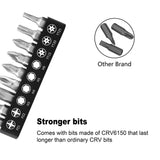 MULWARK 20pc 1/4 Ultra Low Profile Mini Ratchet Wrench Close Quarters Screwdriver Set with High Torque - Right Angle EDC Tool with 90 Degree Mini Offset Reversible Drive Handle & Multi Hex Bits Set