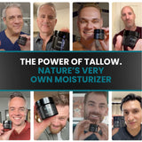 Forge Skin The Men's Wrinkle Defense Beef Tallow Balm for Skin | Beef Tallow for Skin Face Mens Skin Care Anti-Aging Cream Facial Skincare Face Moisturizer for Men |Mens Face Moisturizer Beef Tallow