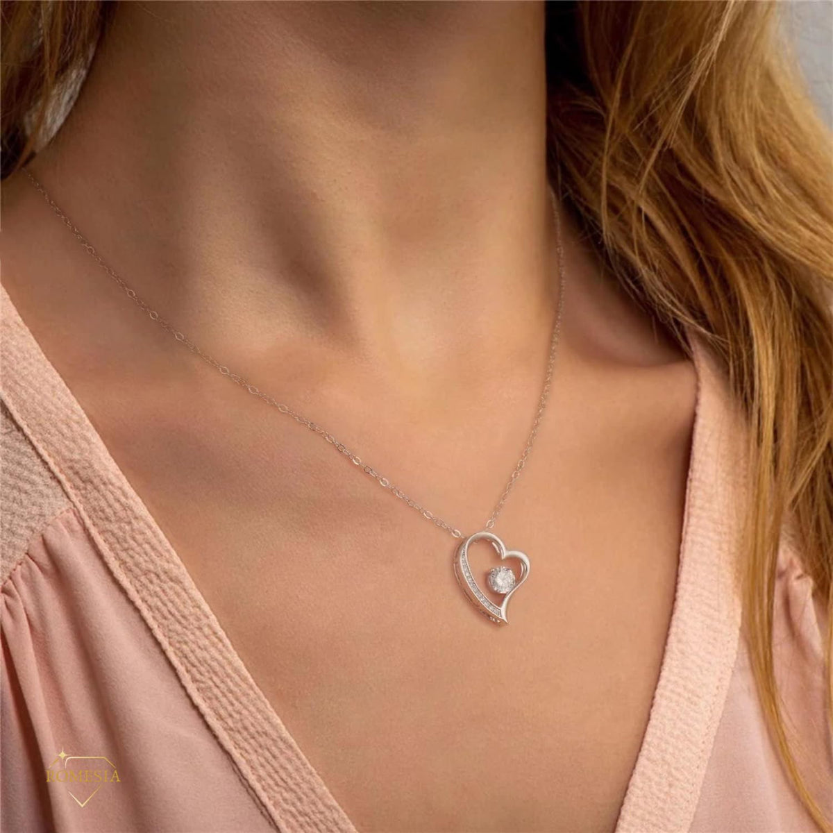 To My Daughter Necklace From Dad With Heartfelt Message, (LED, Fan Forever)