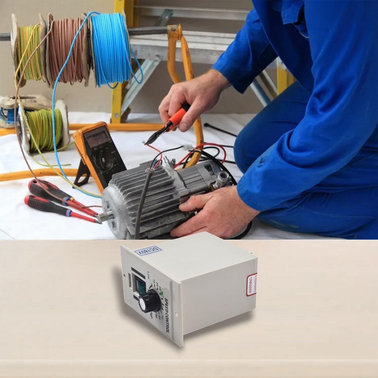 Oniissy 220V DC Motor Speed Controller Governor Output DC 0-24V 0-110V 0-180V 0-240V,Advanced 220V DC Motor Speed Controller for Instrumentation and Measurement (DC 0-180V)