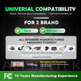 GK-R Wireless Keypad, Compatible with 𝑨𝒍𝒍 Genie Intellicode Garage Door Opener【5 Year Warranty】