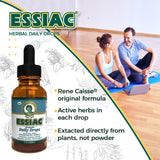 Essiac Original Tea USDA Organic Daily Drops for Enhanced Lymphatic Drainage and Immune Support | Alcohol Free Concentrated Formula | 2oz (59ml)