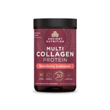 Ancient Nutrition Collagen Peptides Powder, Multi Collagen Protein, Women & Men, Vitamin C, Probiotics, Hydrolyzed Collagen, Supports Skin, Joints, Gut Health, Strawberry Lemonade, 24 Servings