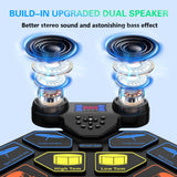 Electronic Drum Set - YUOIOYU Electric Drum Set Roll Up Portable Drum Kit MIDI Practice Drum Pad with Dual Built-in Speaker, Drum Sticks and Pedals, Christmas Birthday Gift for Kids Adult