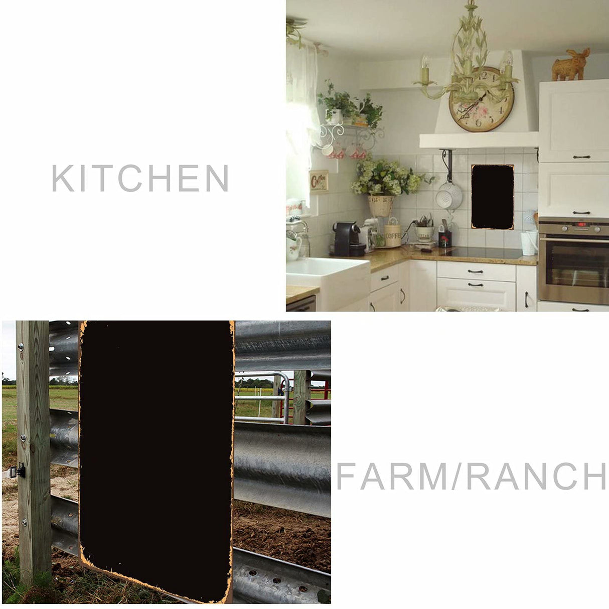 JIUFOTK Hobo Symbols Wall Decor 8x12 Inches - Metal Signs for Kitchen, Bathroom, Home & Retro Plaque Gifts