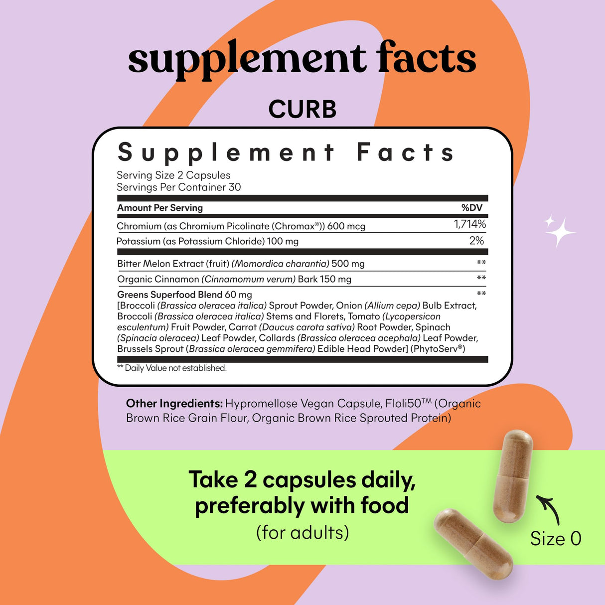 Lemme Curb Cravings, Improve Carb Metabolism, Support Weight Management w/Clinically Studied Chromium Picolinate, Bitter Melon, Ceylon Cinnamon & Greens Blend I Drug-Free (30-Day Supply)