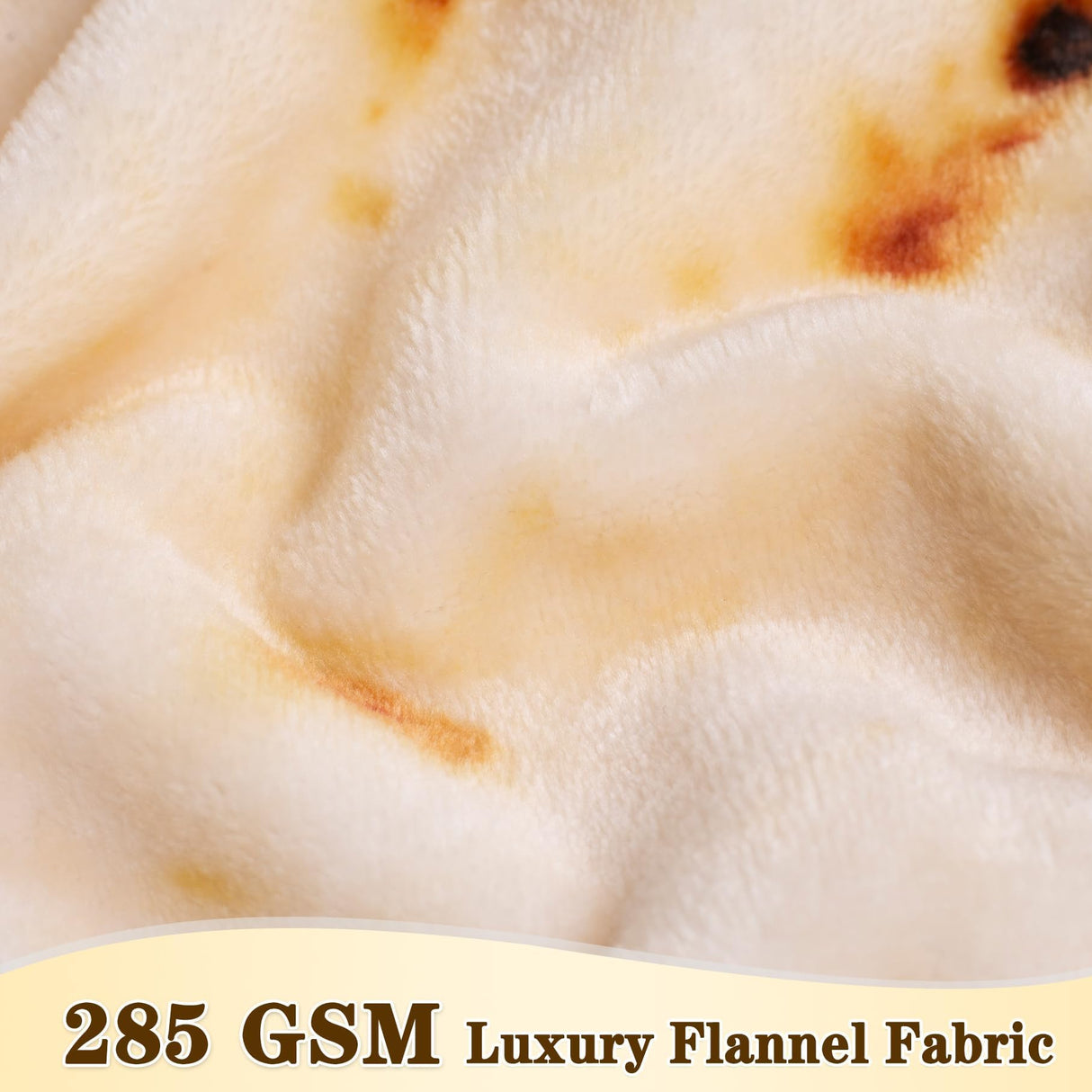 Mermaker Burrito Tortilla Taco Blanket 71 inches for Adult Kids, Realistic Tortilla Throw Blanket Funny Gifts for Women Men Teen Boy Girl, Soft Flannel Food Blanket for Christmas Birthday Gifts-Yellow