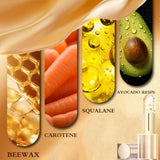 Bymolia Color Changing Lipstick,Transferproof Color Changing Gold Foil For Women Lipstick,Deep Nourishment Moisturizing Long Lasting 24 Hours