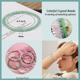 FIRAZIO 20Pcs 4mm Gemstone Beaded Bracelets for Women Mens