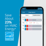 Sensi Smart Thermostat, 100 Years Of Expertise, Wi-Fi, Data Privacy, Programmable, Easy DIY Install, Works With Alexa, Energy Star Certified, Mobile App, ST55