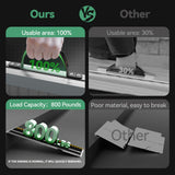 TaiH Leo Wheelchair Ramp 8 Feet, Portable Ramps for Wheelchairs for Home, 800LBS Capacity Folding Non-Slip Aluminum Handicap Ramp, Wheel Chair Ramp for Home Steps, Stairs, Doorways, Car, Curbs