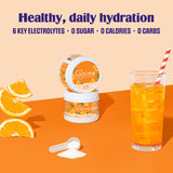 Ultima Replenisher Daily Electrolyte Powder Drink Mix – Sugar Free – Orange, 30 Servings – Hydration Powder with 6 Key Electrolytes and Trace Minerals – Keto Friendly, Vegan, Non-GMO
