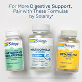 SOLARAY Nattokinase Serrapeptase Supplement - Enteric Coated - 3000 FU Nattokinase Supplement - Circulation, Cardiovascular, Sinus Support - Lab Verified, 60-Day Guarantee - 30 Servings, 30 VegCaps