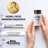 Real Science Oxygenate Miracle – Lung Support Supplement to Help Relieve Wheezing, Shortness of Breath, Rapid Heart Rate & Fatigue – Improves Circulation for Clear Lungs & Breath Support, 60 Caps