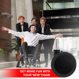 Herman Miller 60mm (2.36") Aeron Chair Caster Wheels Replacement (Set of 5, Black), Heavy Duty, Universal Size, Fit Most Brand Office Chair