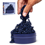 Speks Crags Ferrite Putty, 500+ Ferrite Stones in a Tin, Fidget Toy for Adults & Teens 14+, Desk Toy for Office, Christmas Gift, Holiday Stocking Stuffer, Stress Relief Present | Matte Indigo, Medium