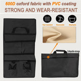 Camping Cart Liner Foldable Wagon Cloth Pocket,Beach Cart Large Capacity Cloth Pocket,for Station Wagons Front and Rear Foldable,Replacement Cloths Bags Size fits Length24-30 Height7-11
