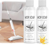 BIJIELAODIAO Mop Soap Brazilian Waves, Mop Soap Scented, Highly Scented Mop Soap, Floor Cleaner For Mopping, Multi-purpose Cleaner Liquid Pet-friendly Mop Cleaner Soap (2PCS)