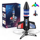 Rceico Rocket Launcher, 170 Feet of Flight Altitude, Model Rocket Kits with Launch Set, Ultra-high Flying Rocket, Rocket Toy, Kids Outdoor Toys, Gift for Kids Ages 8-12 Children's Day Gift