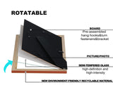 VIOLABBEY 5x7 picture frame set of 4, Modern photo frame with HD Real Glass, Family Friends Gift for Halloween and Christmas, Wall Mounted or Tabletop Display