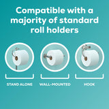 Angel Soft Toilet Paper, 24 Super Mega Rolls = 144 Regular Rolls, Soft and Strong Toilet Tissue