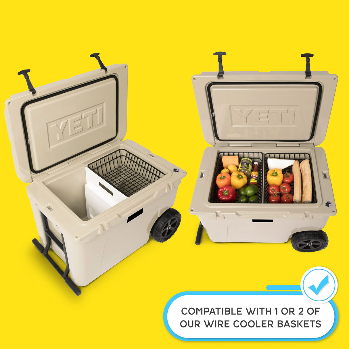Above Sea Level Ice Pack Divider Compatible with YETI Coolers - Fits YETI Tundra Haul