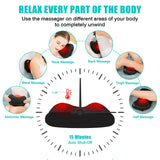 iKristin Back Massager, Shiatsu Neck Massager with Heat, Electric Back Massager for Shoulder, Back, Leg, Deep Tissue Kneading Massage to Relief Muscles, Massage Pillow for Mom/Dad/Women/Men