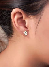 18k Gold Plated Screw Back Kitten Stud Hypoallergenic Earrings for Kids, Baby, Toddler, Little Girls with Surgical Steel Post for Ultra Sensitive Ears with Secure Safety Screwback (Gold Toned Kitten)